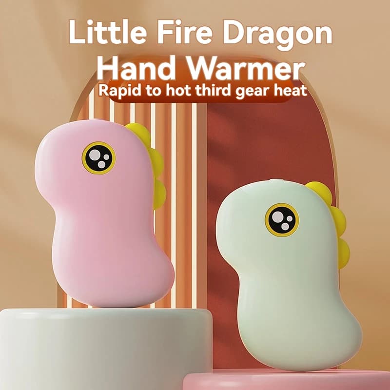 Nowy ogrzewacz do rąk USB Akumulatorowy Zimowy Mini ogrzewacz do rąk Elektryczny ogrzewacz kieszonkowy o dużej pojemności Zimowy prezent